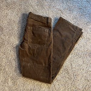 J. Crew dusty brown cords size 26 short